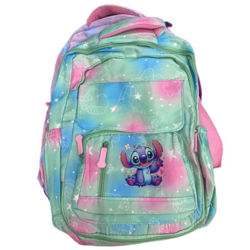 Mochila Lilo e Stitch infantil Verde